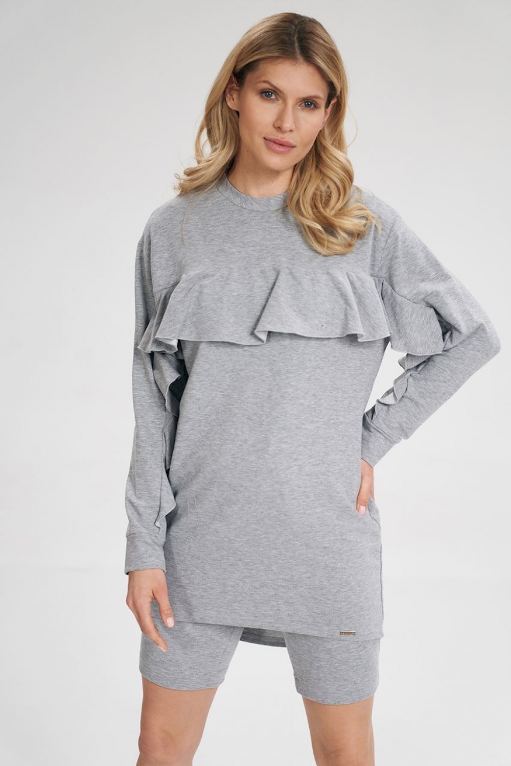Tunika Model M805 Grey - Figl162357 - Szary