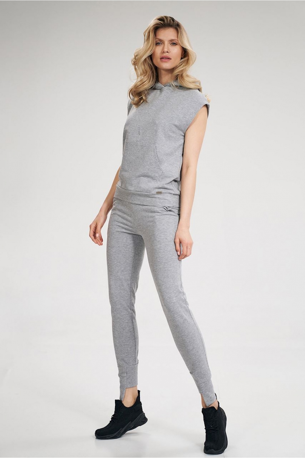 Spodnie Dresowe Model M806 Grey - Figl162366 - Szary - obrazek 2