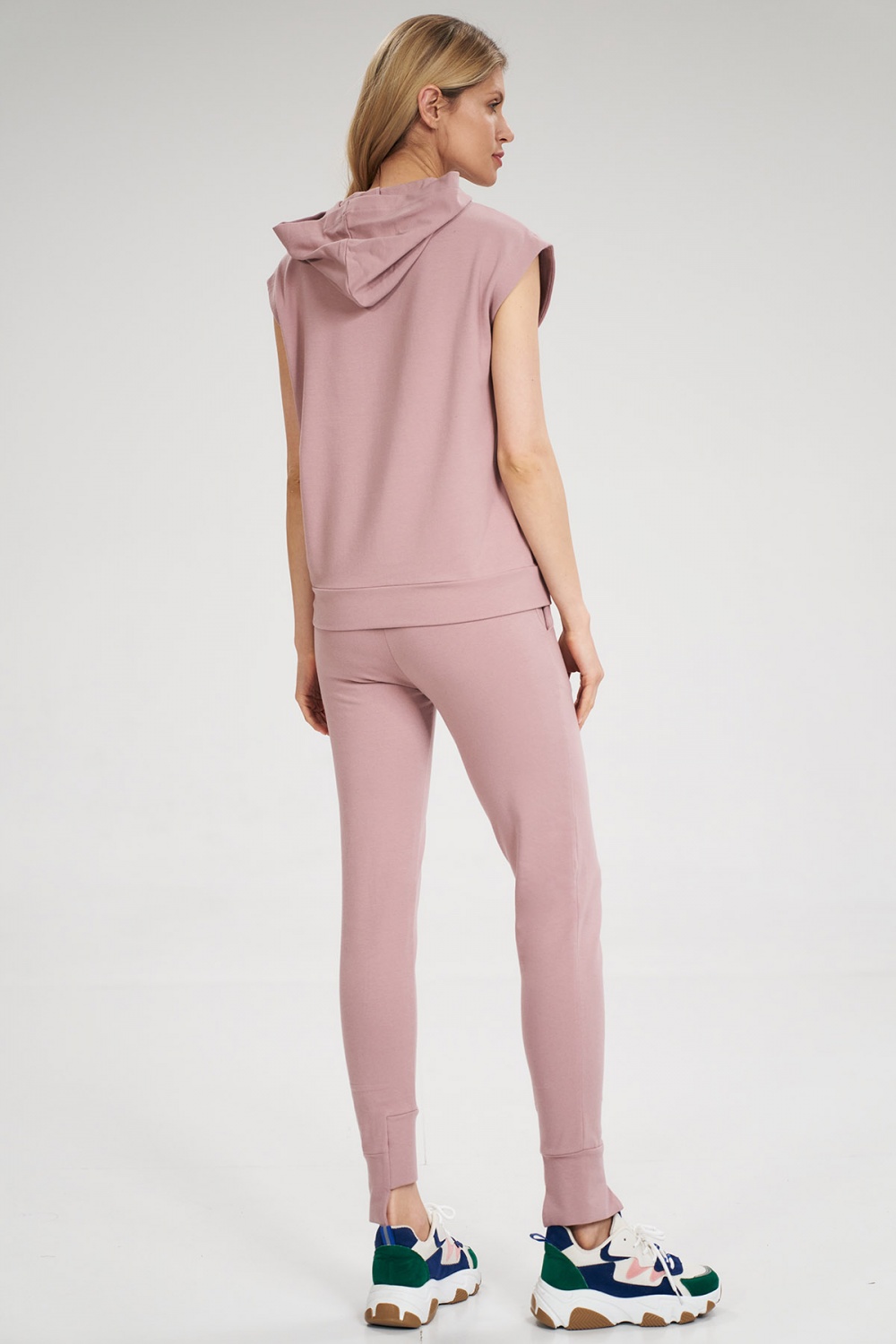 Spodnie Dresowe Model M806 Dark Pink - Figl162368 - Różowy - obrazek 3