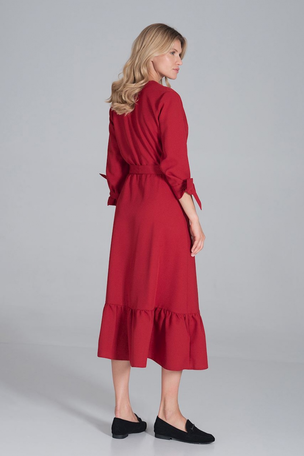 Sukienka Model M840 Red - Figl162372 - Czerwony - obrazek 3