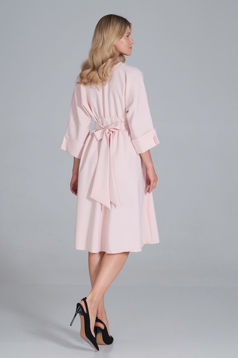Sukienka Model M843 Pink - Figl162384 - Różowy - obrazek 3
