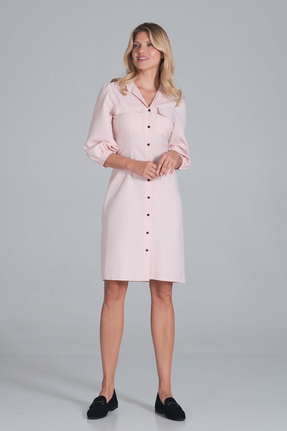 Sukienka Model M849 Pink - Figl162391 - Różowy