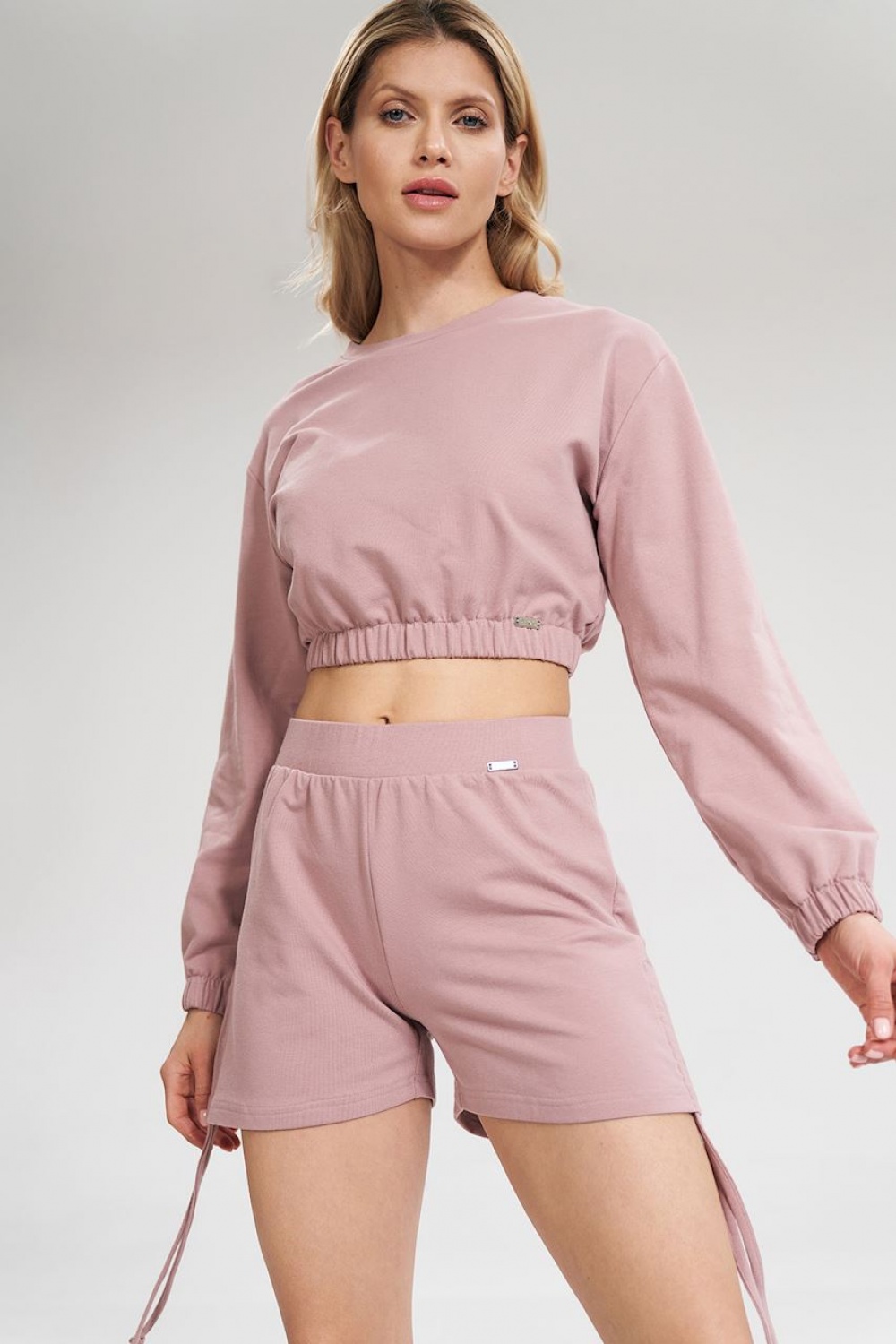 Bluza Damska Model M771 Dark Pink - Figl162441 - Różowy - obrazek 4