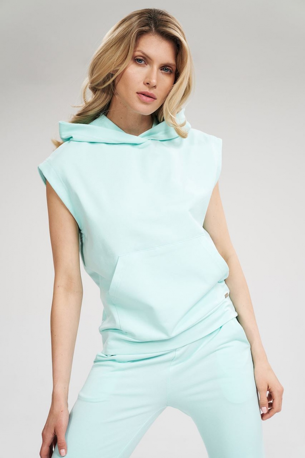 Bluza Damska Model M802 Mint - Figl162941 - Zielony
