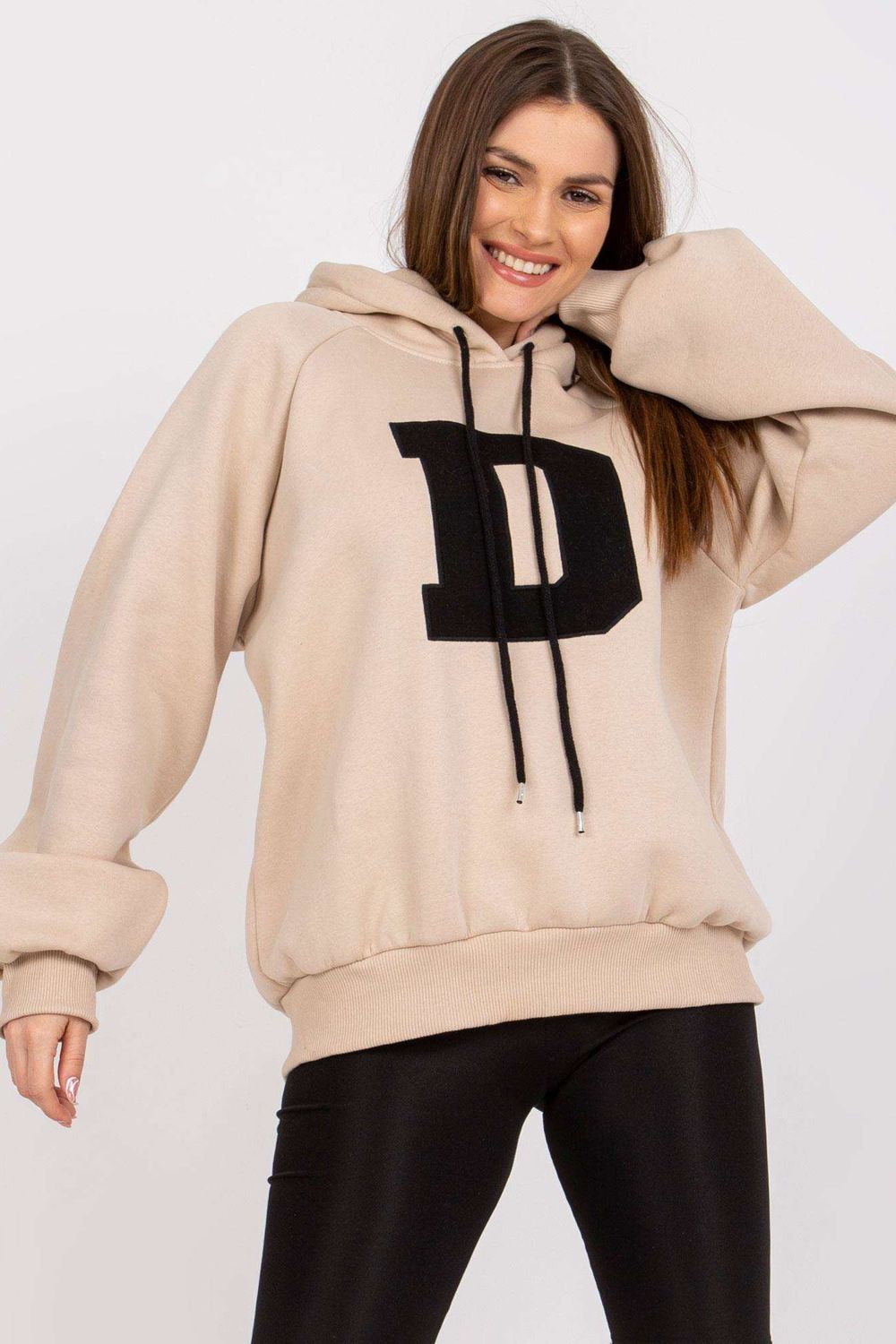 Bluza Damska Model EM-BL-651/D.29X Beige - Ex Moda163450 - Beżowy