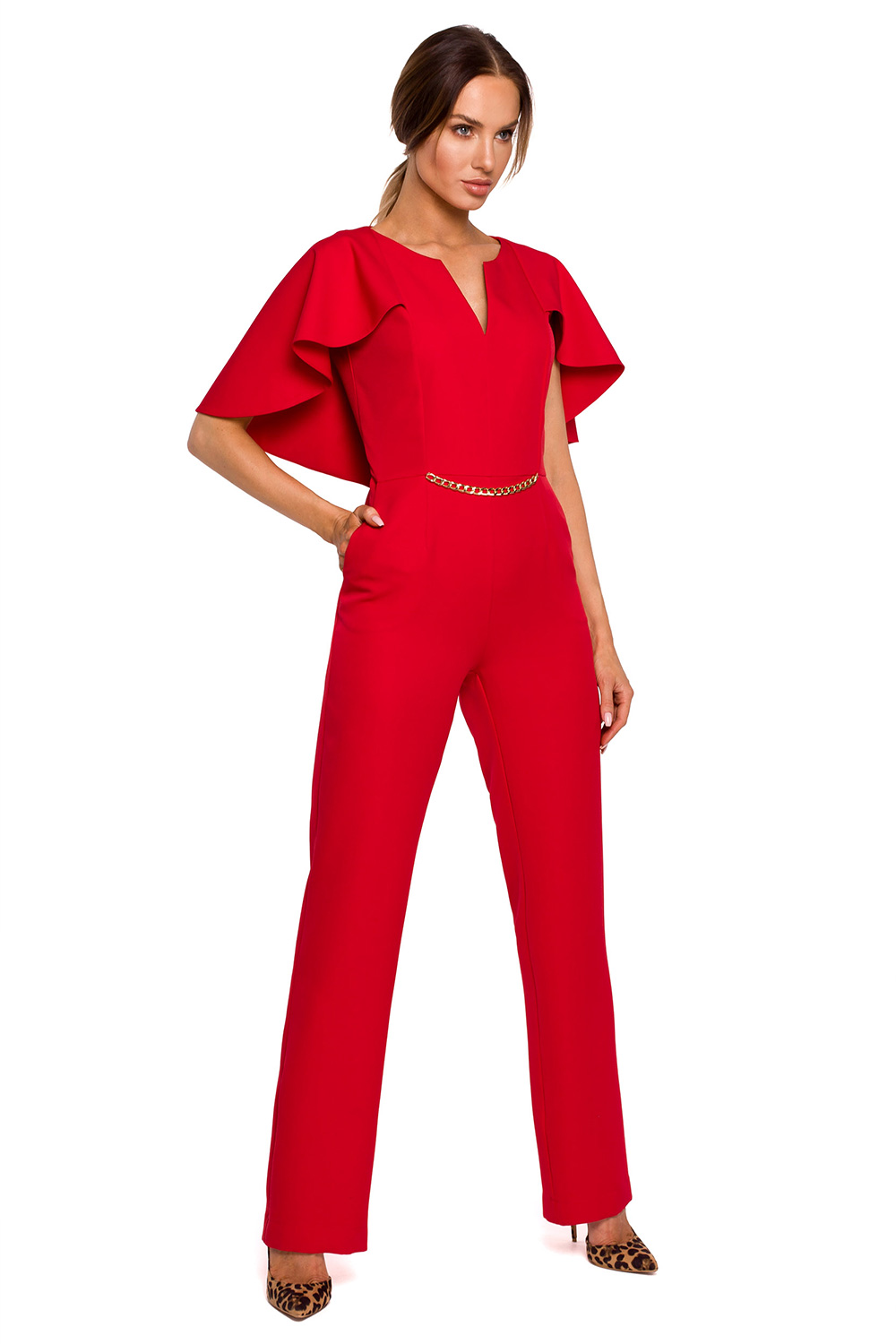 Kombinezon Model MOE670 Red - Moe163686 - Czerwony