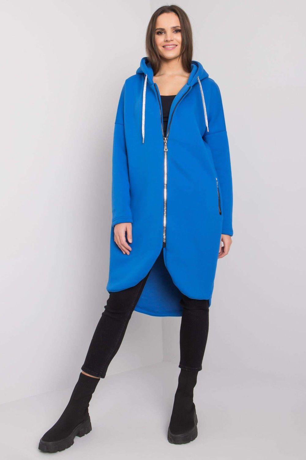 Bluza Damska Model RV-BL-5775.17X Dark Blue - Relevance164795 - Niebieski