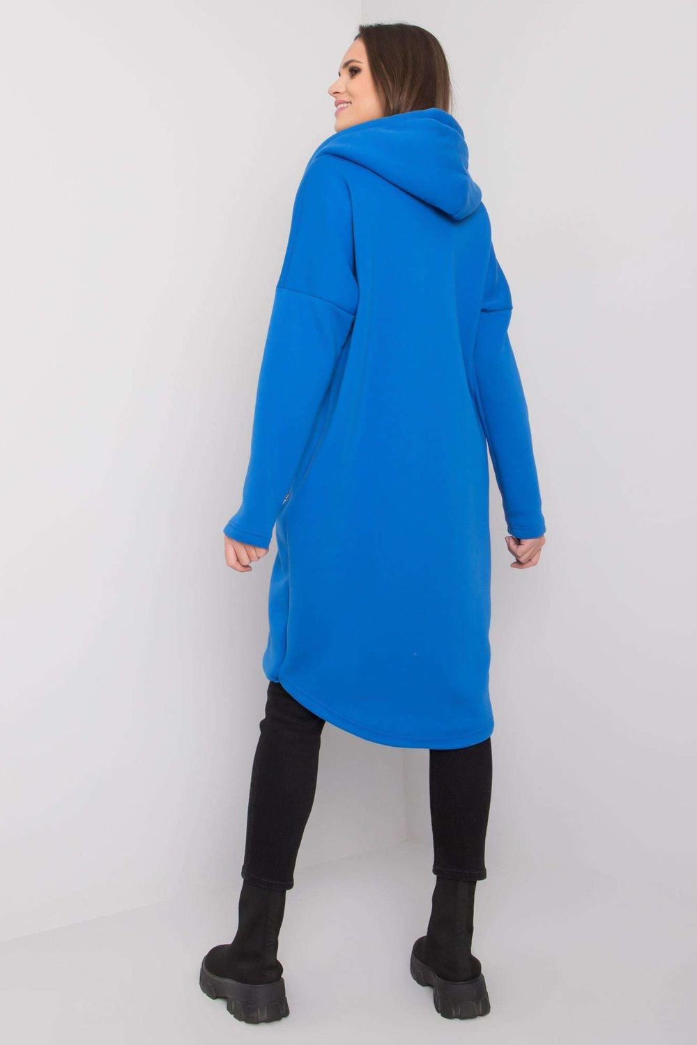 Bluza Damska Model RV-BL-5775.17X Dark Blue - Relevance164795 - Niebieski - obrazek 3
