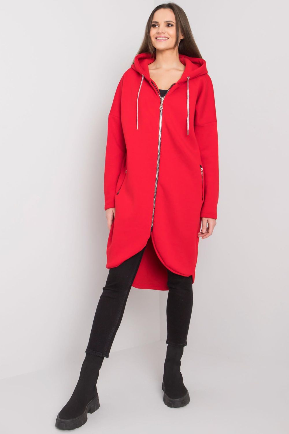 Bluza Damska Model RV-BL-5775.17X Red - Relevance164796 - Czerwony