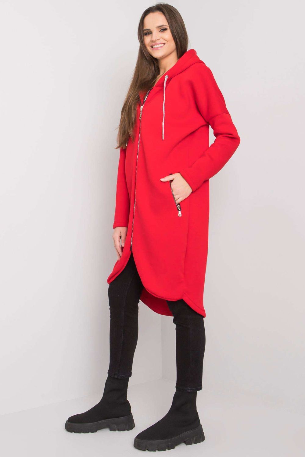 Bluza Damska Model RV-BL-5775.17X Red - Relevance164796 - Czerwony - obrazek 2