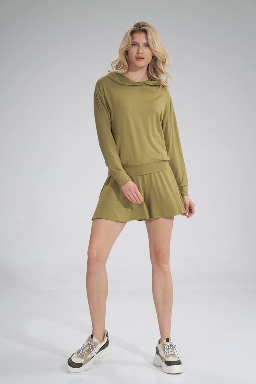 Spodenki Model M807 Light Olive - Figl165345 - Zielony - obrazek 2
