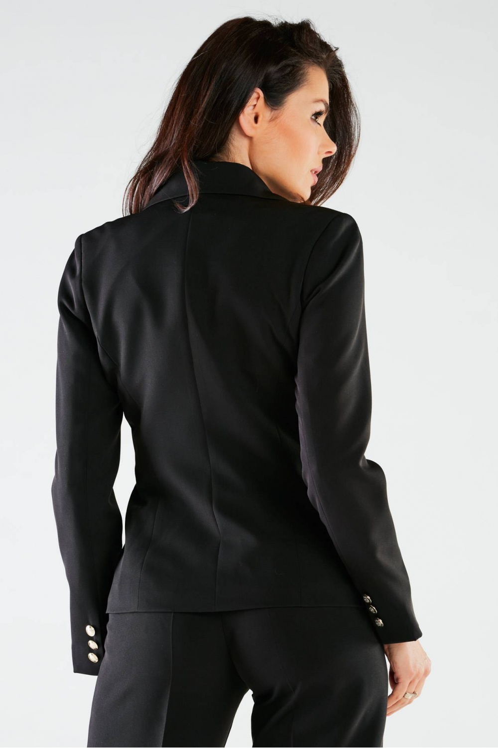 Żakiet Model A441 Black - awama166815 - Czarny - obrazek 3
