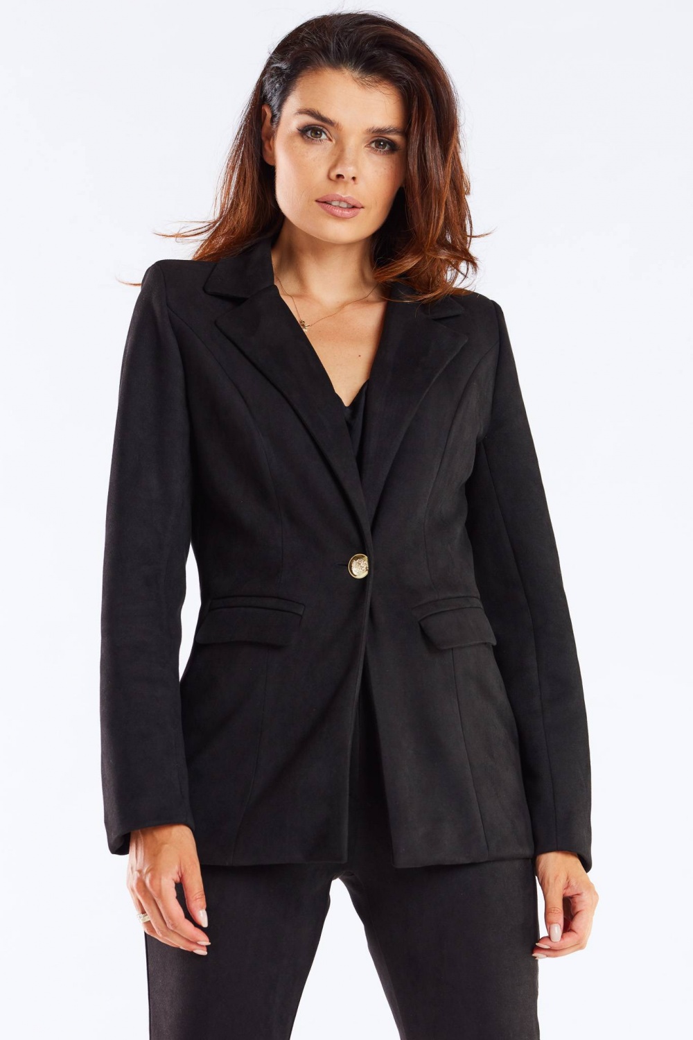 Żakiet Model A460 Black - awama166820 - Czarny
