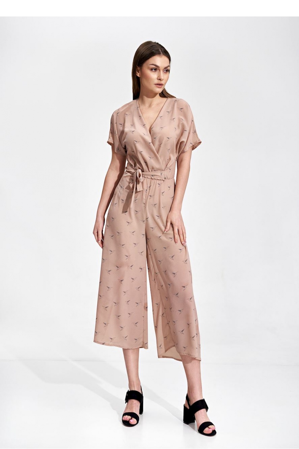 Kombinezon Damski Model M863 Pink - Figl167193 - Różowy