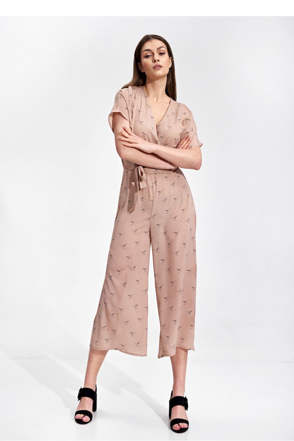 Kombinezon Damski Model M863 Pink - Figl167193 - Różowy - obrazek 2