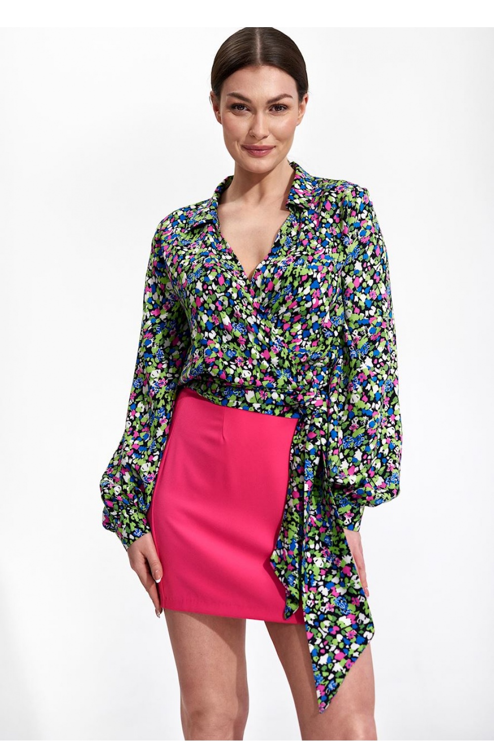 Spódnica Model M866 Pink - Figl167218 - Różowy