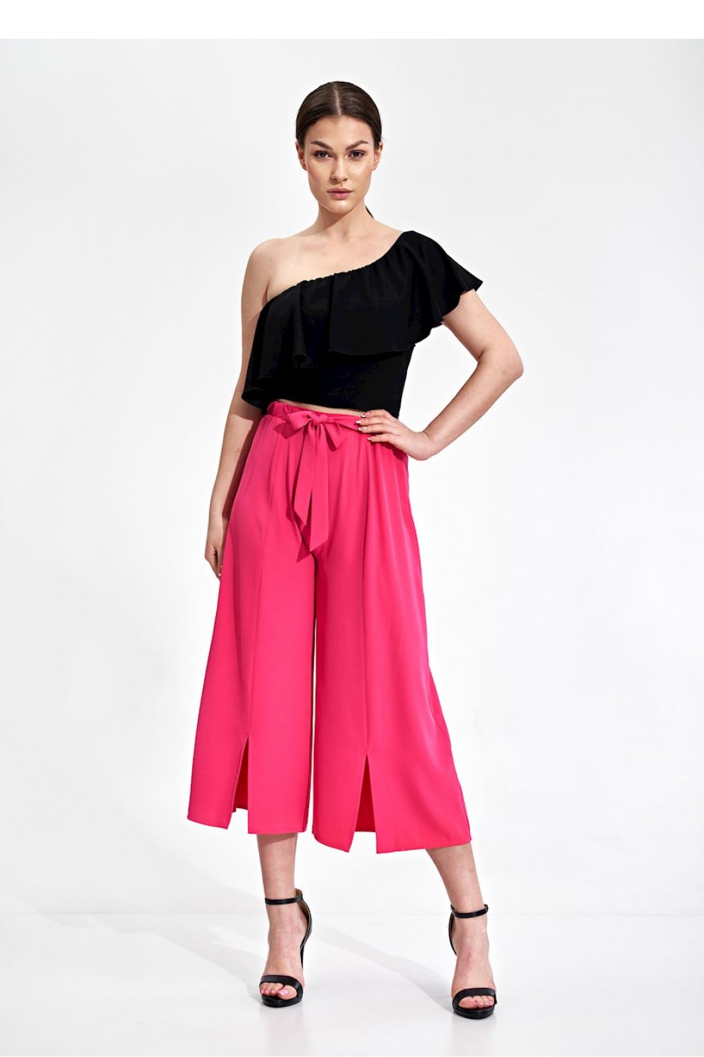 Spodnie Damskie Model M860 Pink - Figl167229 - Różowy - obrazek 2