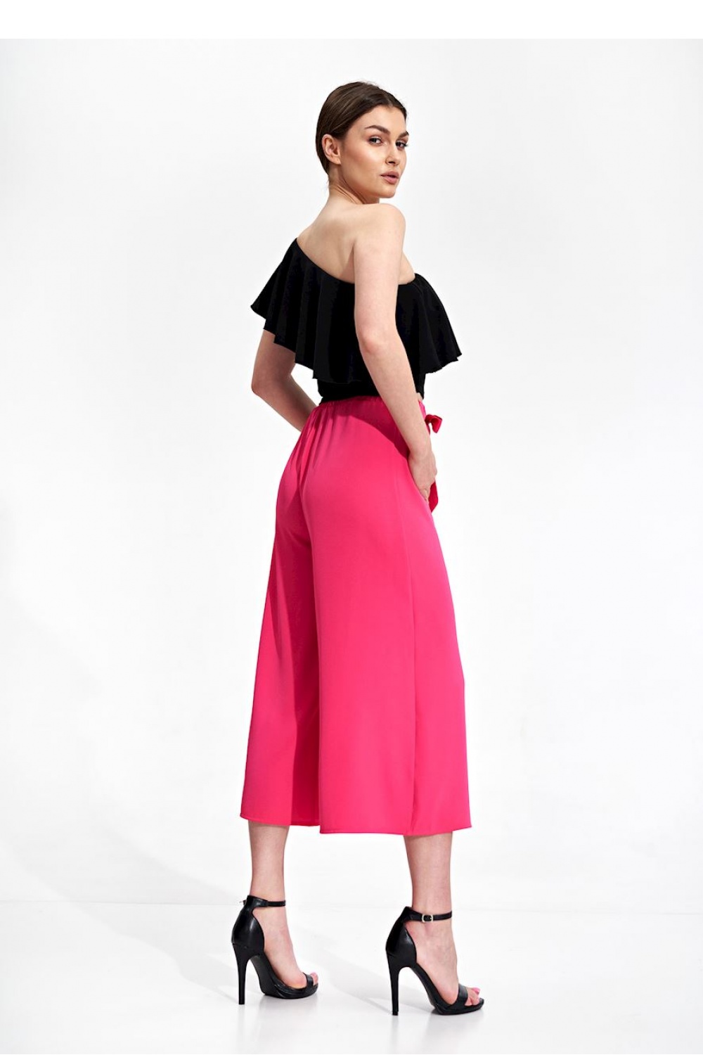 Spodnie Damskie Model M860 Pink - Figl167229 - Różowy - obrazek 3