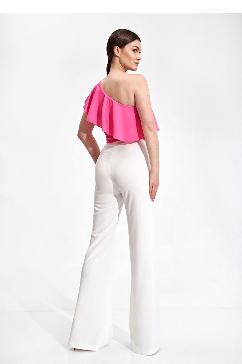 Bluzka Model M875 Pink - Figl167243 - Różowy - obrazek 3