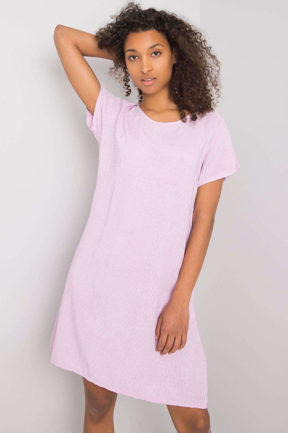 Sukienka Model DHJ-SK-20277.29P Light Violet - Italy Moda167401 - Fioletowy
