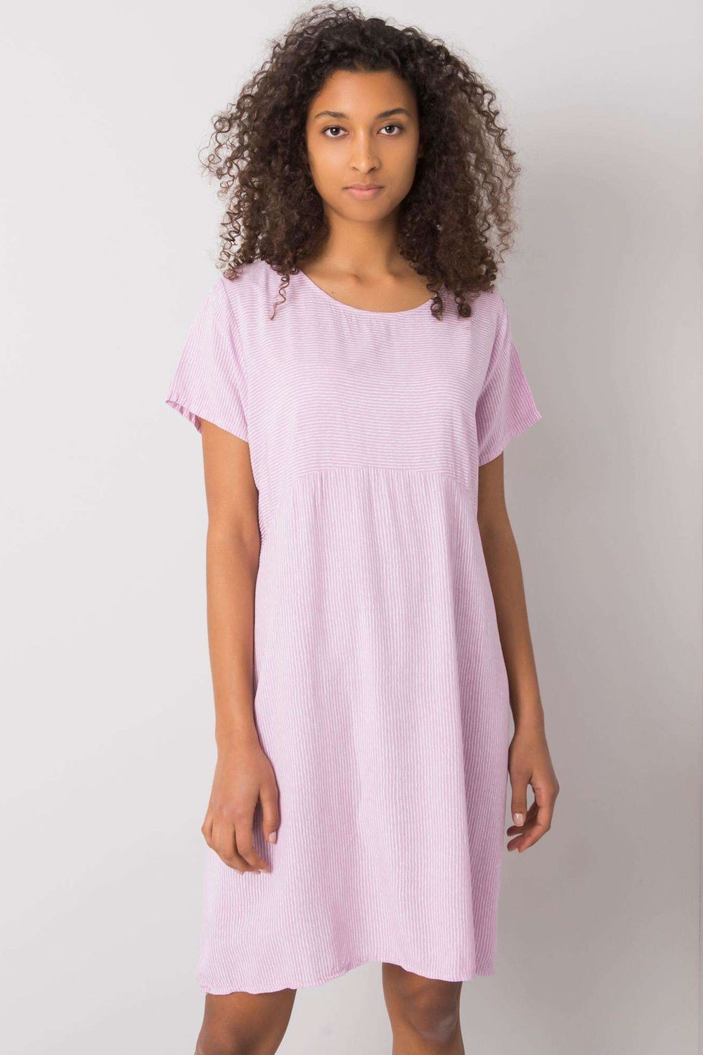 Sukienka Model DHJ-SK-20277.29P Light Violet - Italy Moda167401 - Fioletowy - obrazek 2
