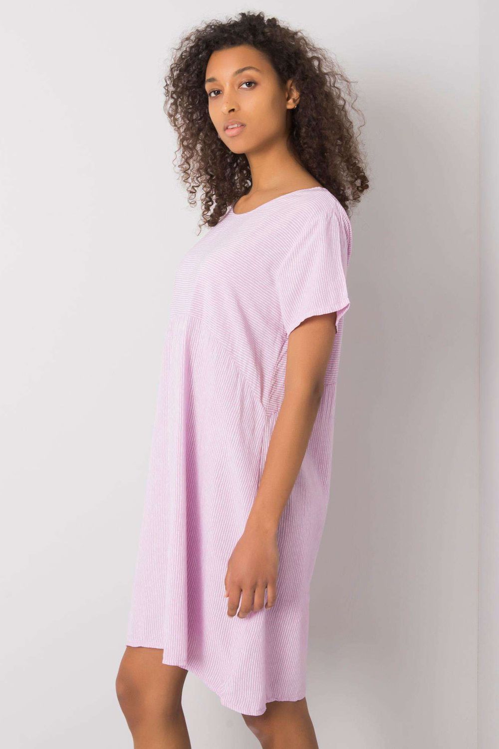 Sukienka Model DHJ-SK-20277.29P Light Violet - Italy Moda167401 - Fioletowy - obrazek 3