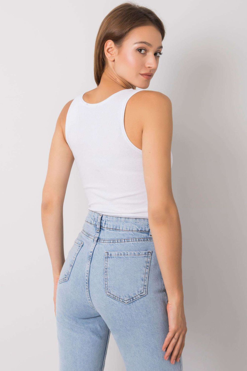 Koszulka Top Model TW-TP-OB015A.78 White - Och Bella167535 - Biały - obrazek 3