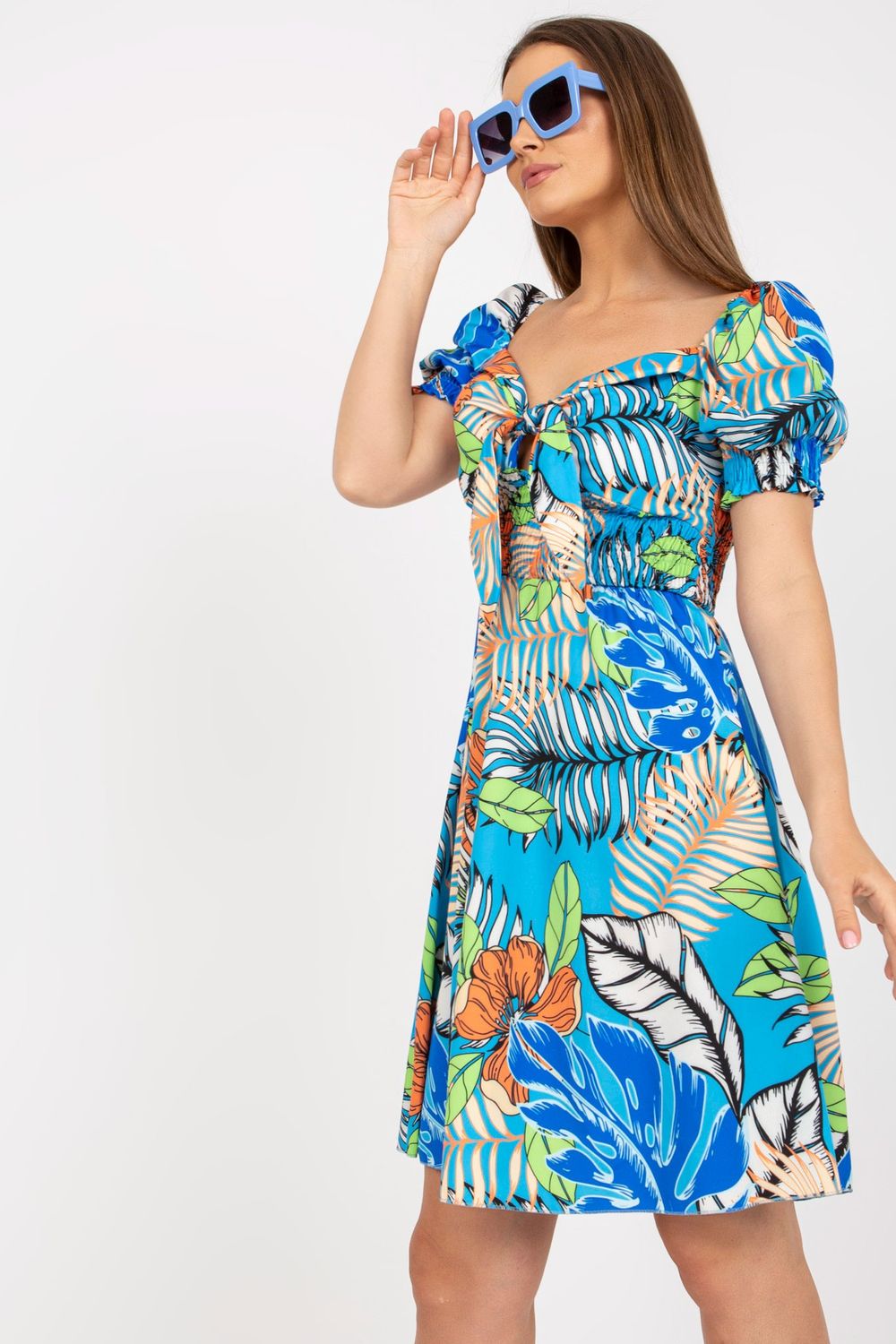 Sukienka Model DHJ-SK-15836.51 Blue - Italy Moda167592 - Niebieski - obrazek 2