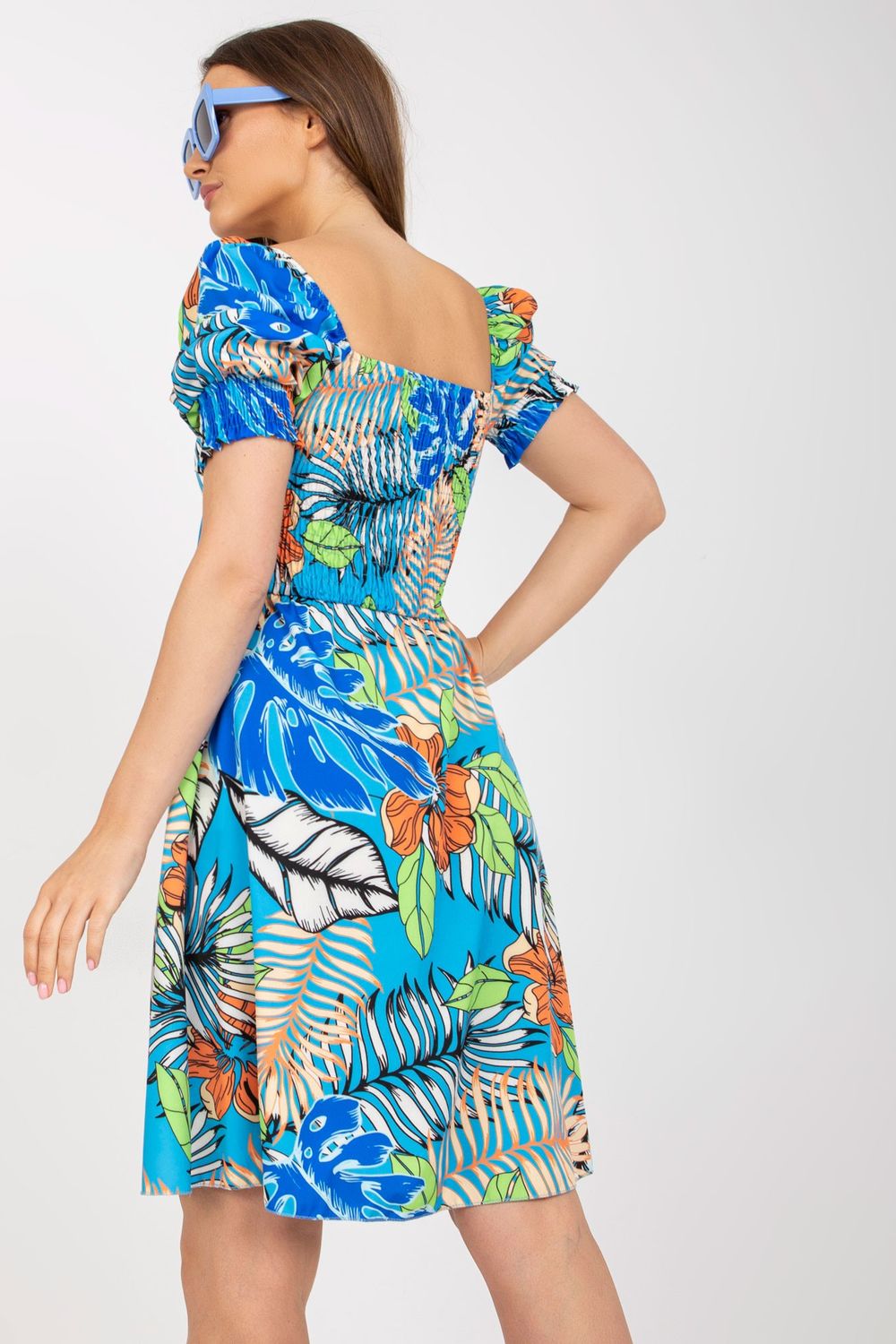 Sukienka Model DHJ-SK-15836.51 Blue - Italy Moda167592 - Niebieski - obrazek 3