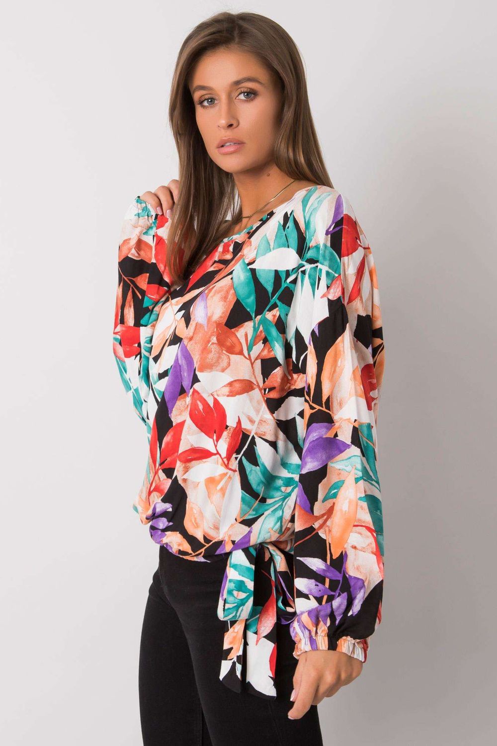 Bluzka Model EM-BZ-001N-4.75P Black - Ex Moda169415 - Czarny - obrazek 3