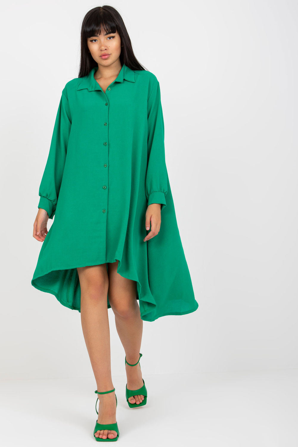 Sukienka Model DHJ-SK-15092.57P Green - Italy Moda169531 - Zielony