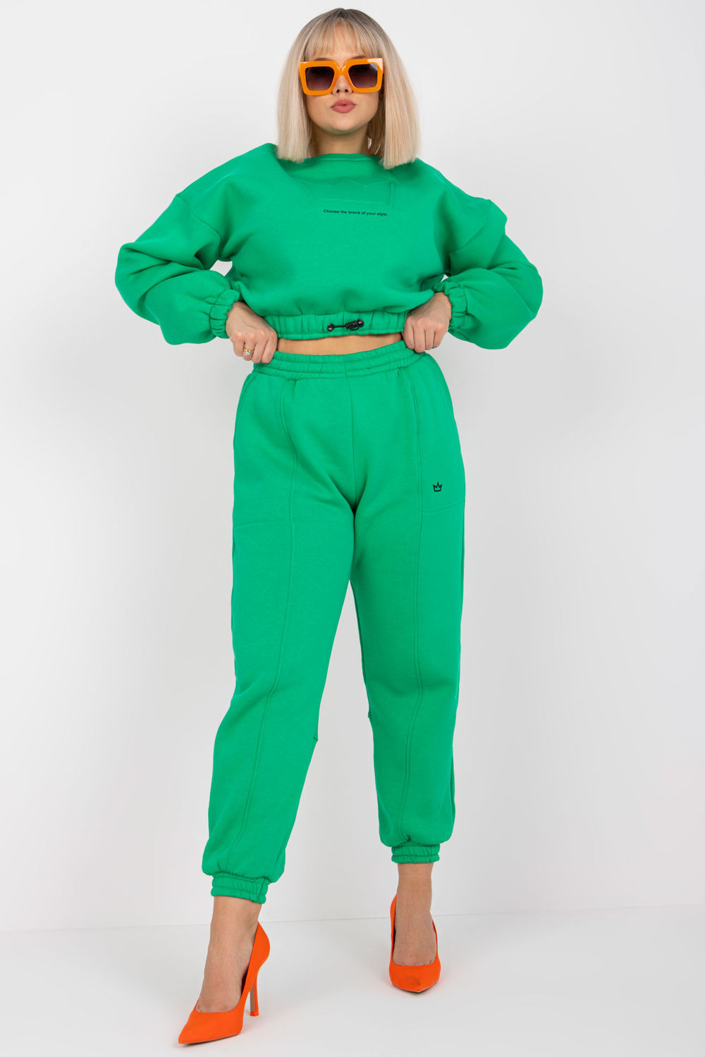 Spodnie Komplet Model EM-KMPL-529.90 Green - Ex Moda169806 - Zielony