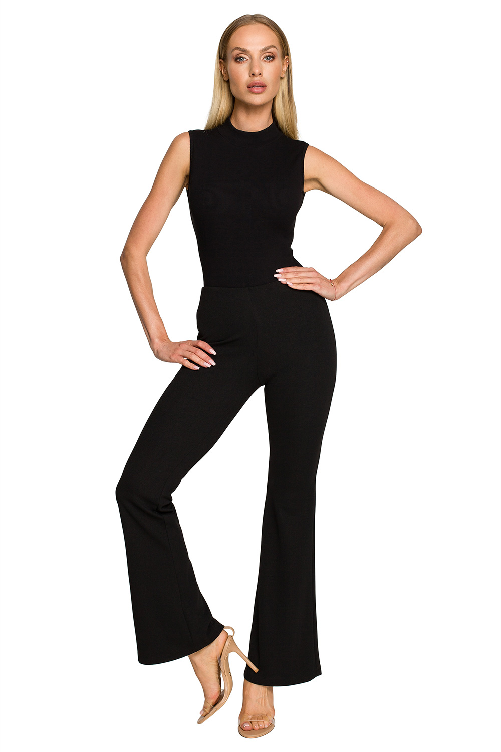 Spodnie Damskie Model MOE704 Black - Moe169948 - Czarny