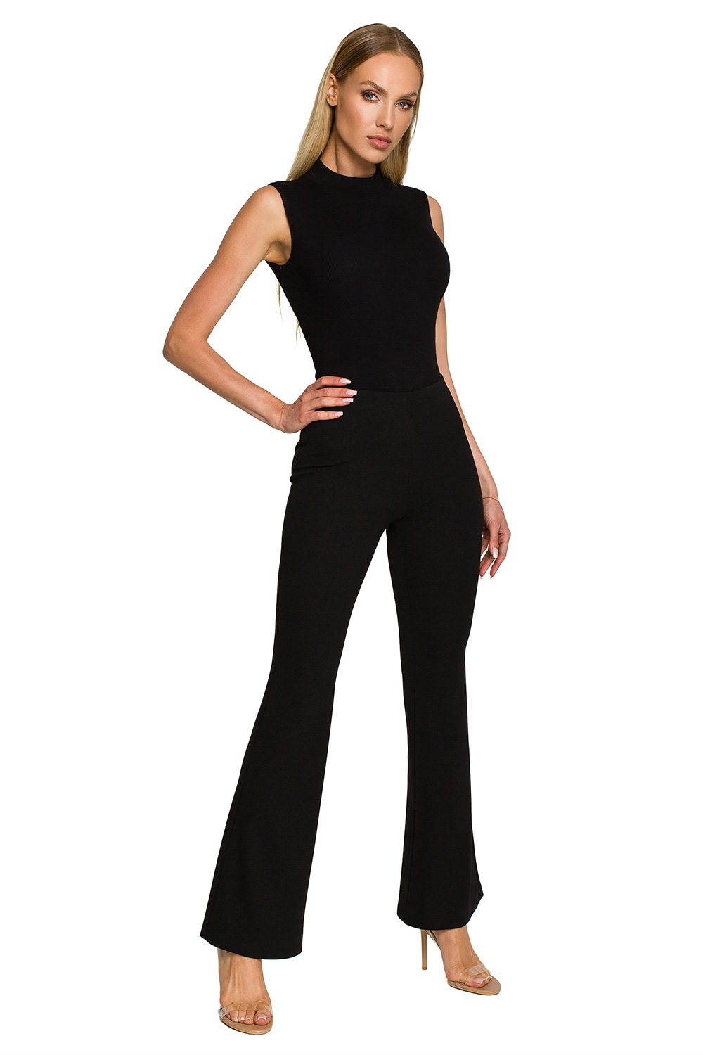 Spodnie Damskie Model MOE704 Black - Moe169948 - Czarny - obrazek 2