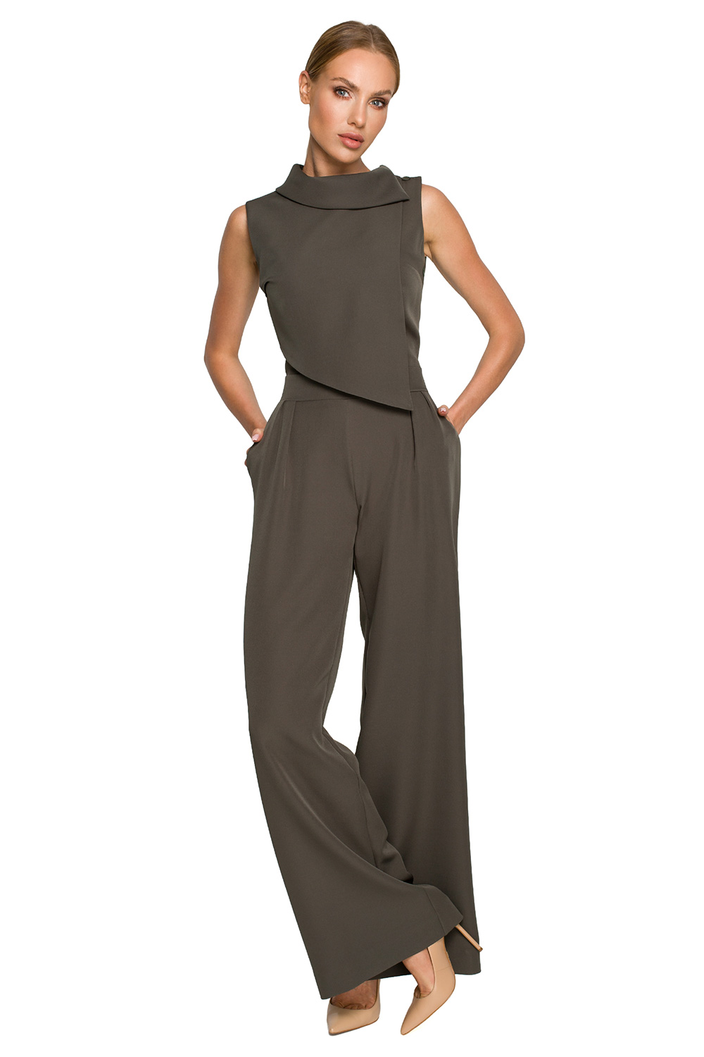 Kombinezon Model MOE702 Khaki - Moe169954 - Zielony