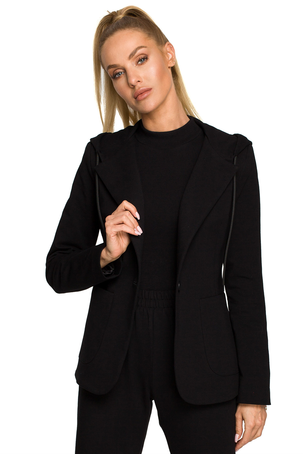 Żakiet Model MOE691 Black - Moe170000 - Czarny