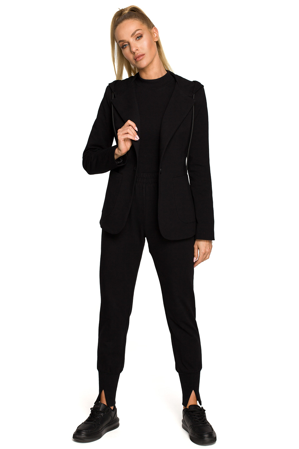 Żakiet Model MOE691 Black - Moe170000 - Czarny - obrazek 2