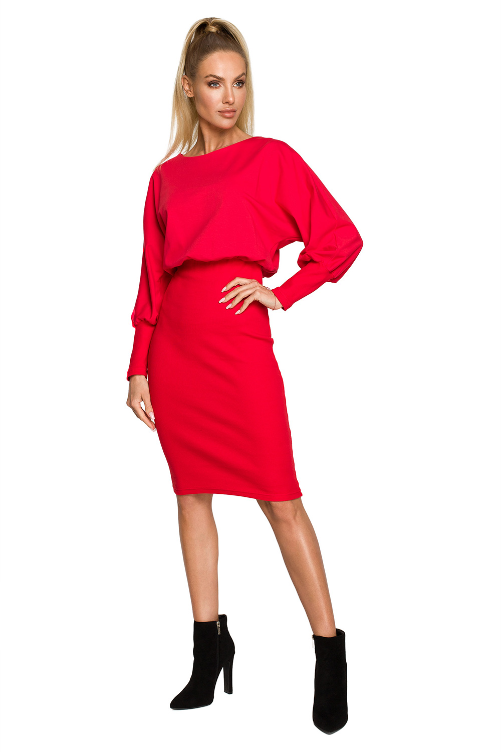 Sukienka Model MOE690 Red - Moe170003 - Czerwony