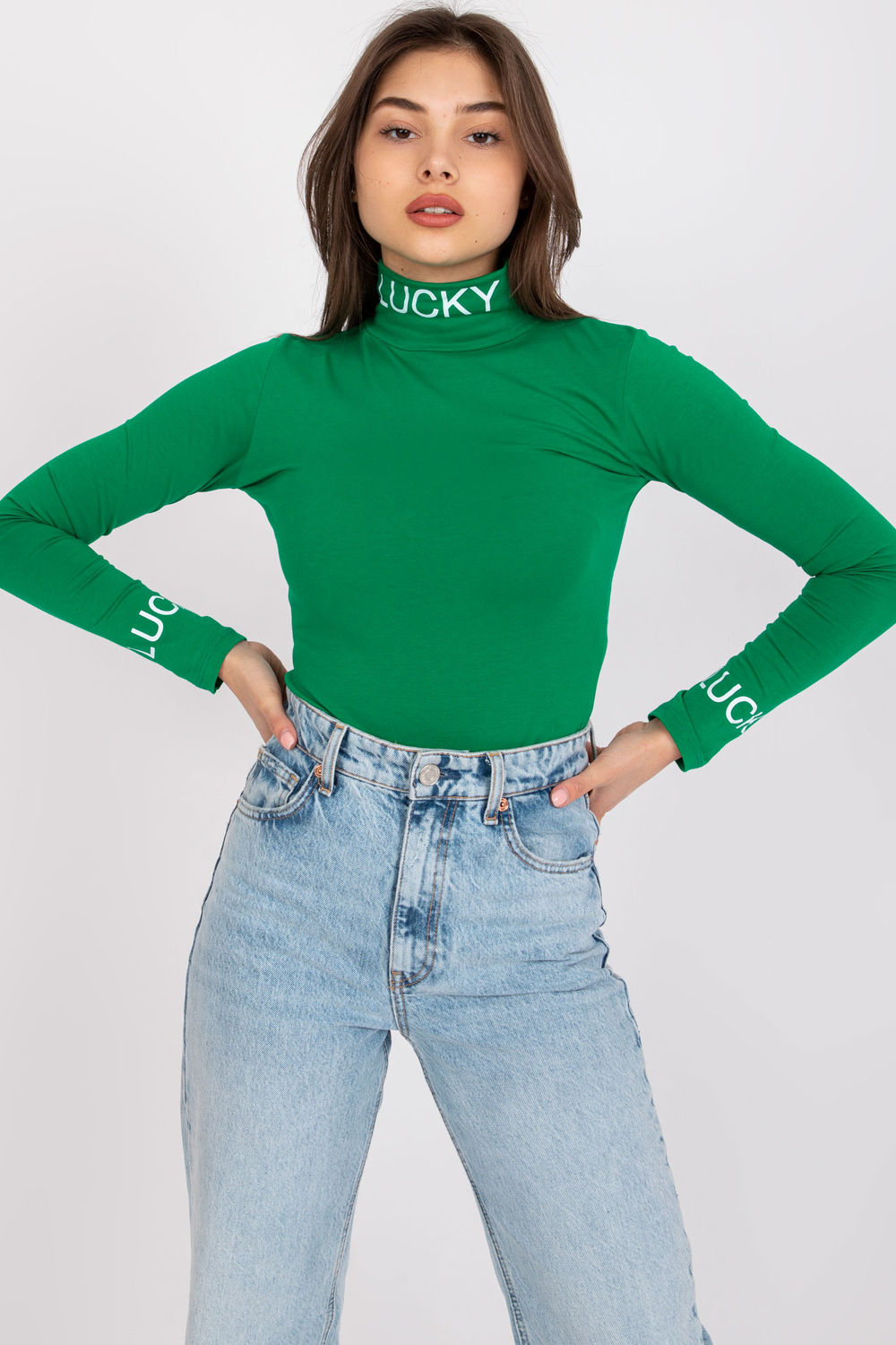 Bluzka Model EM-BZ-U607.77P Green - Ex Moda170115 - Zielony - obrazek 3