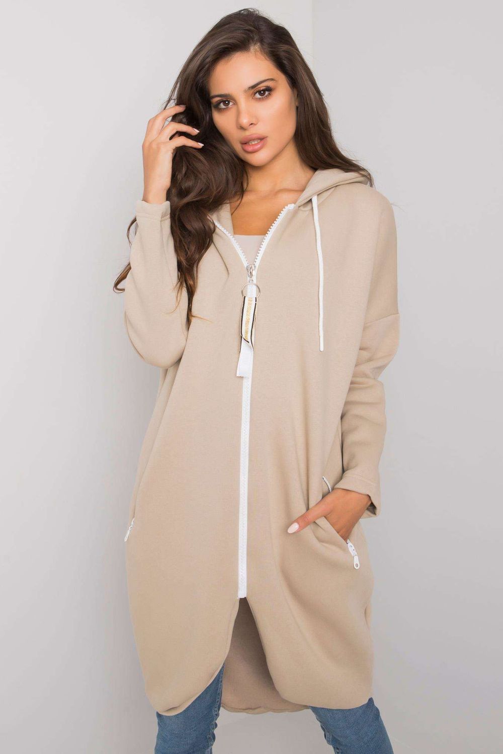 Bluza Damska Model RV-BL-4742.20P Beige - Relevance171051 - Beżowy