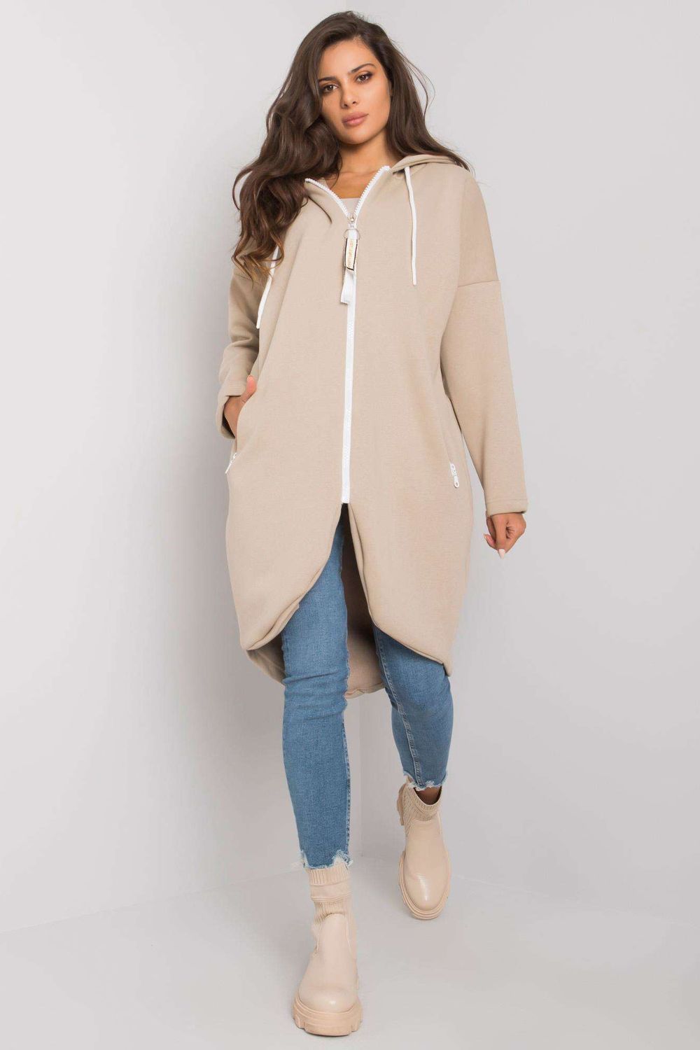 Bluza Damska Model RV-BL-4742.20P Beige - Relevance171051 - Beżowy - obrazek 2