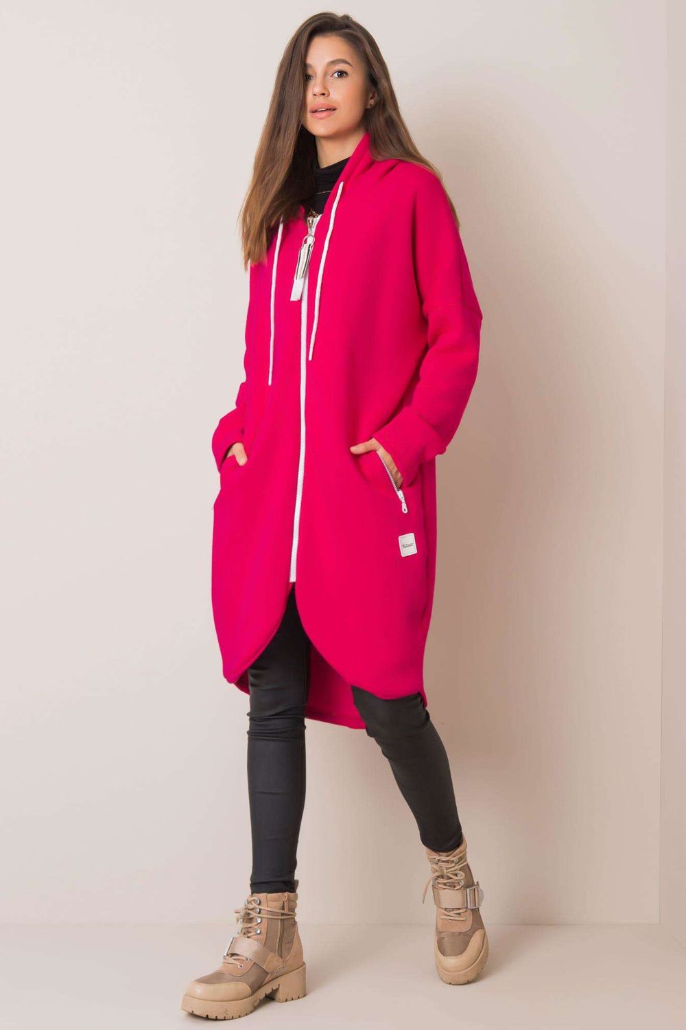 Bluza Damska Model RV-BL-4742.20P Fuksja - Relevance171054 - Różowy