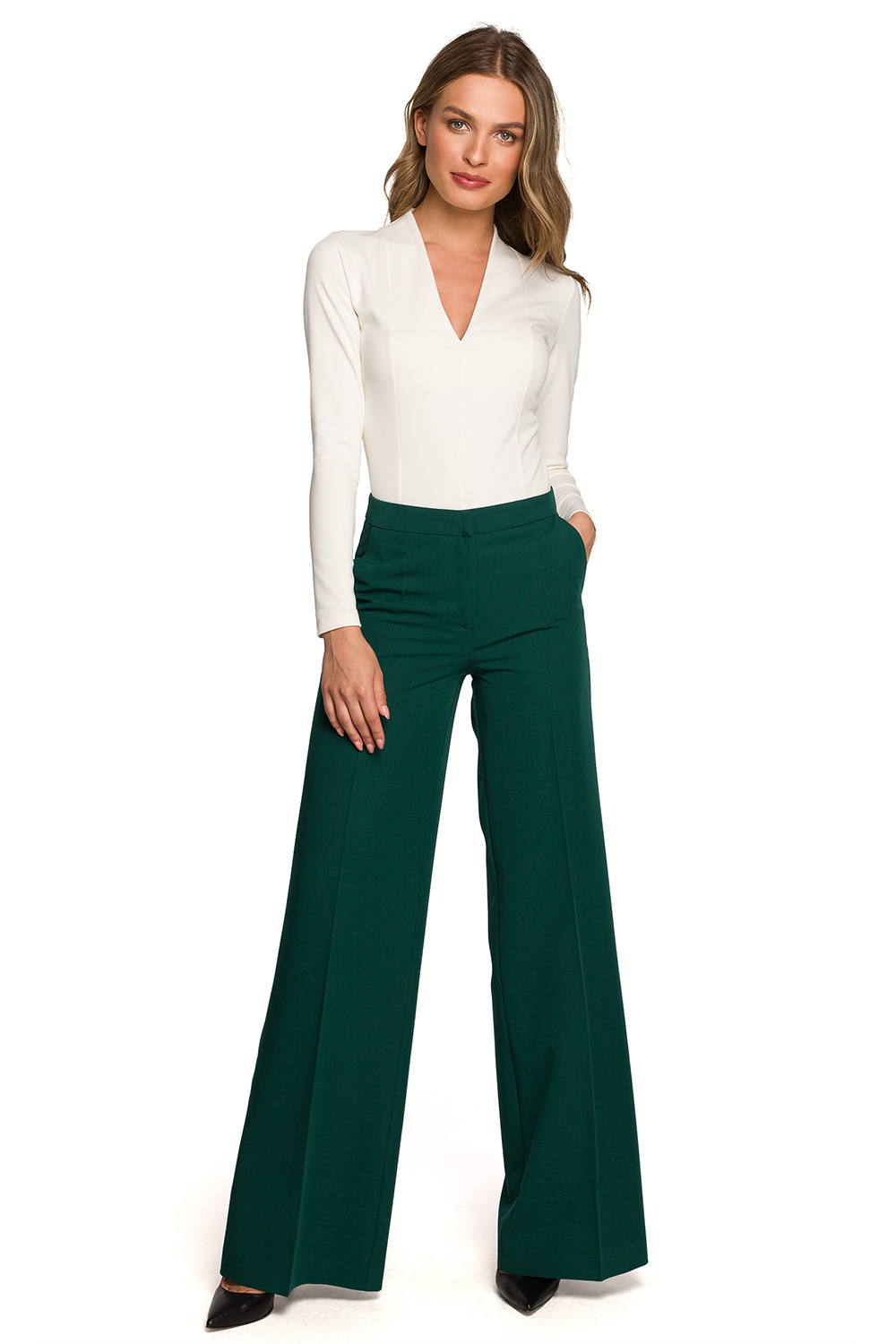 Spodnie Damskie Model S311 Green - Stylove171206 - Zielony