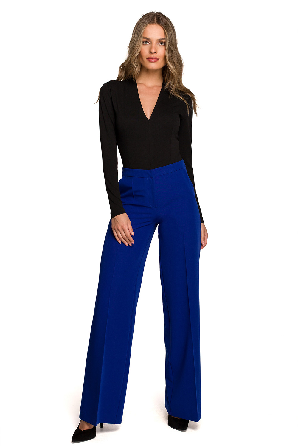 Spodnie Damskie Model S311 Chaber - Stylove171209 - Niebieski