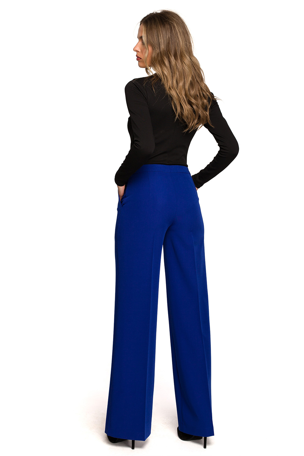 Spodnie Damskie Model S311 Chaber - Stylove171209 - Niebieski - obrazek 2