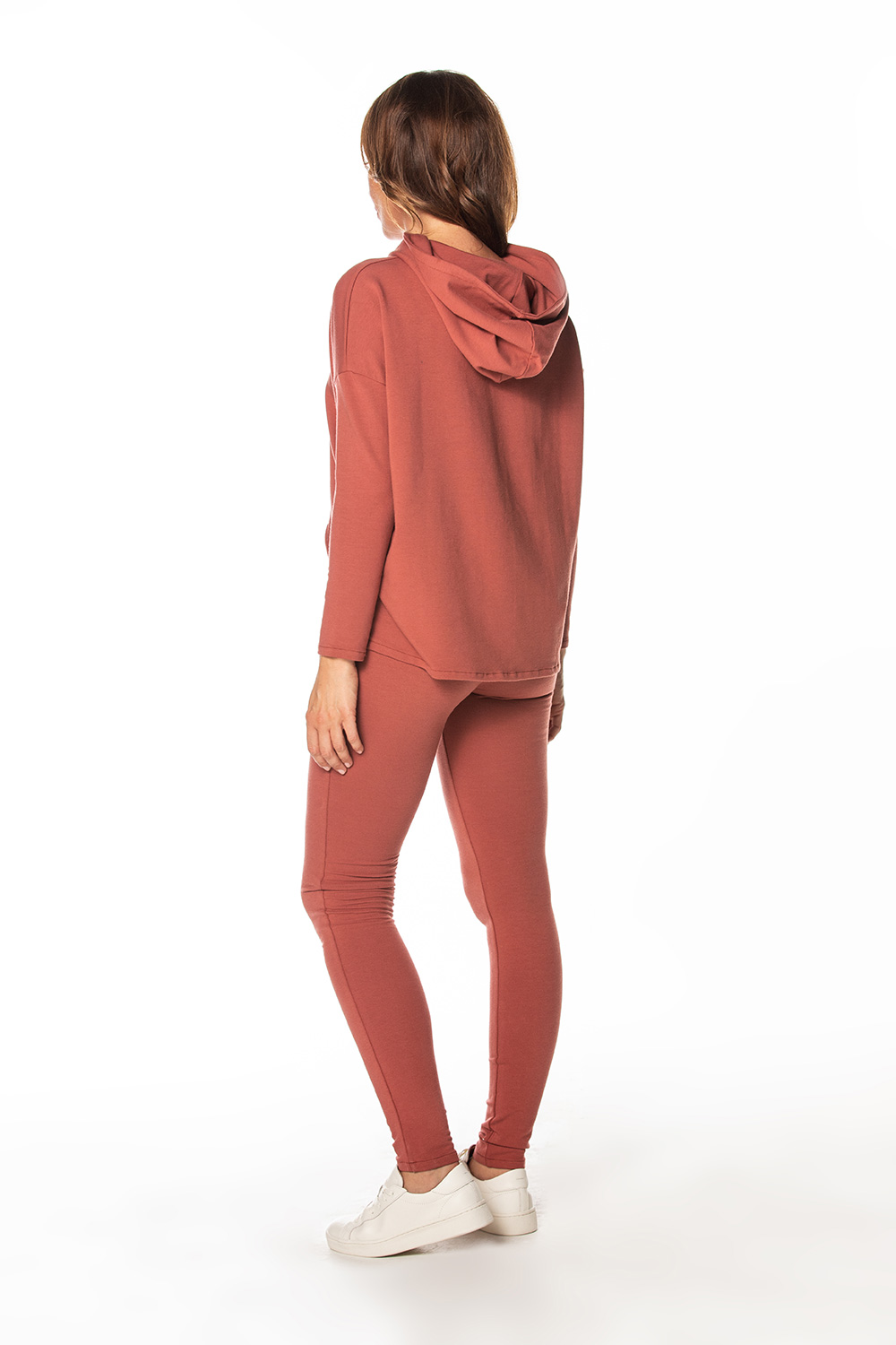 Bluza Damska Model T371/10 Rudy - Tessita171887 - Brązowy - obrazek 3