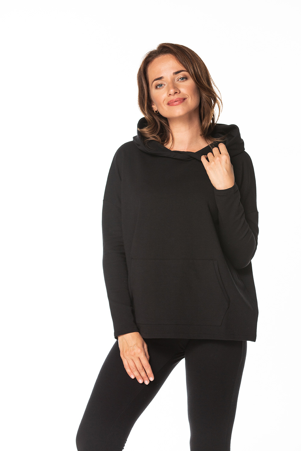 Bluza Damska Model T371/7 Black - Tessita171889 - Czarny
