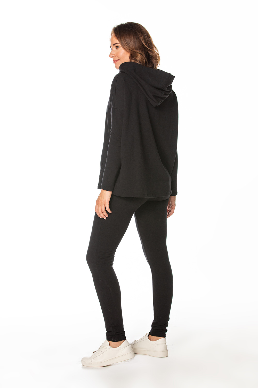 Bluza Damska Model T371/7 Black - Tessita171889 - Czarny - obrazek 3