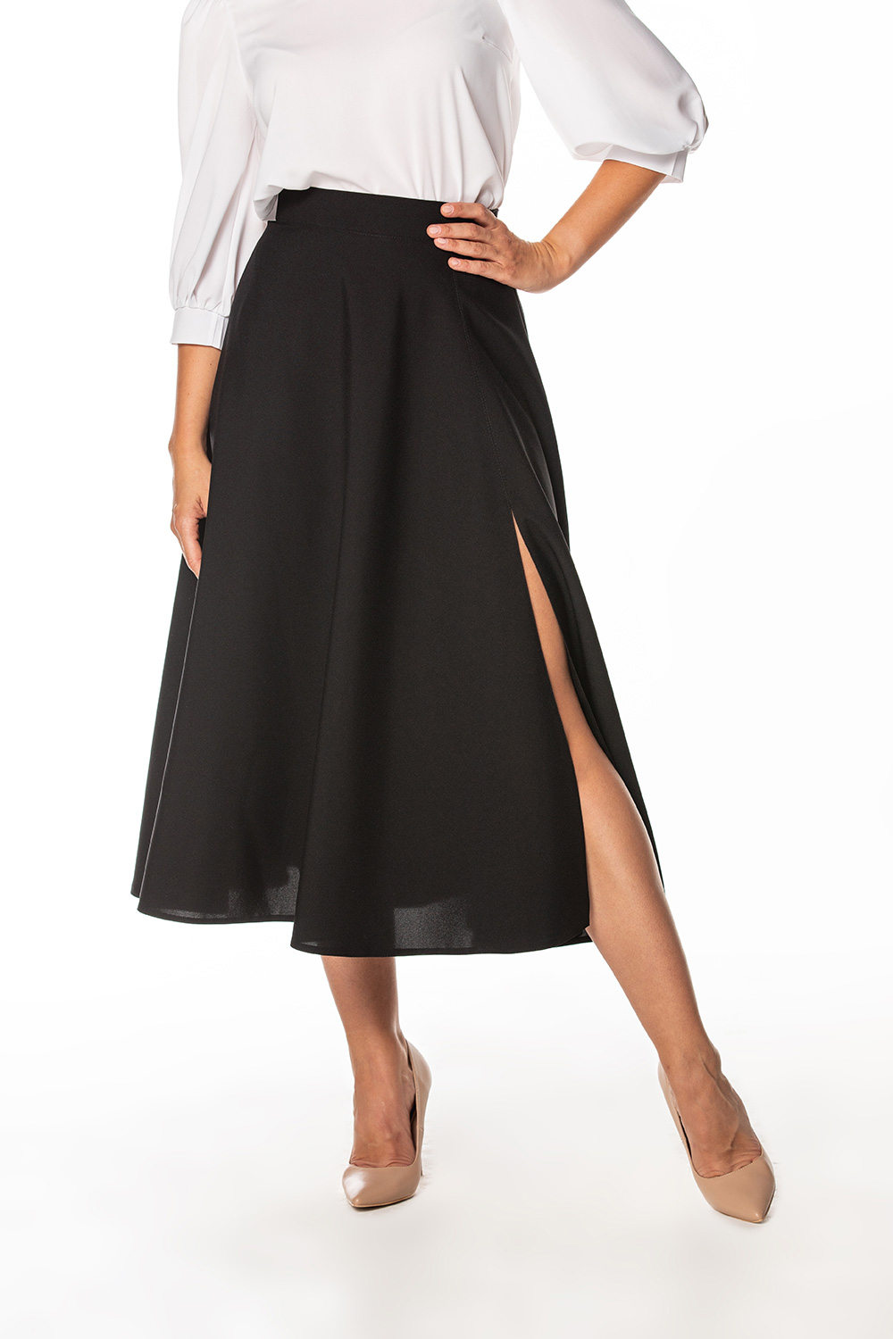 Spódnica Model T361/3 Black - Tessita171940 - Czarny