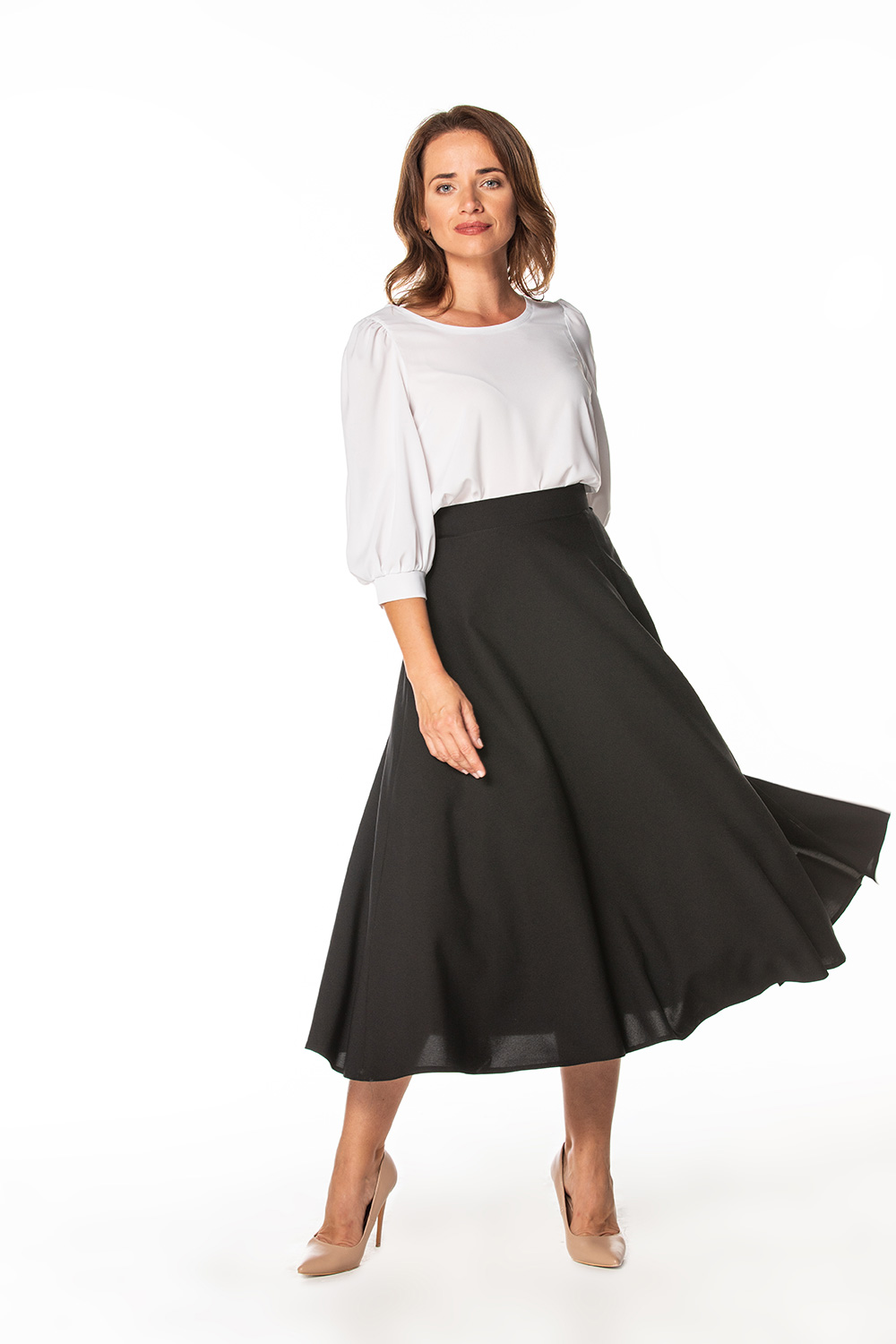Spódnica Model T361/3 Black - Tessita171940 - Czarny - obrazek 2